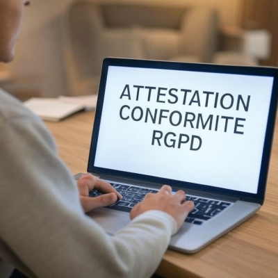Attestation conformité RGPD